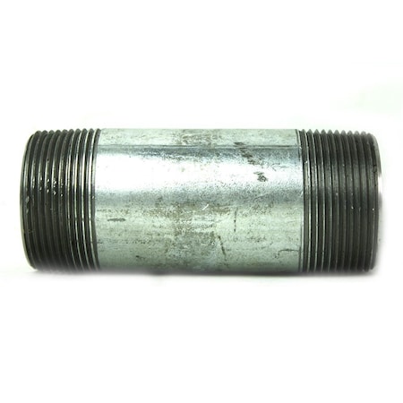 1-1/2 Inch X 5 Inch Galvanized Steel Nipple